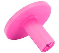 Chrees Aiuto per L'allenamento del Regolatore Dell'altezza del Tee da Strumento per la Pratica del con Base Rotonda Stabile per Tappetino da Pratica per Campo Prati (Rosa)