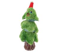 Chrees Albero di Natale Che Canta e Balla, Albero di Natale Elettrico con 8 Canzoni con Luce e Altalena per Divertimento Durante le Vacanze Al Coperto (di con ceppo danzante)