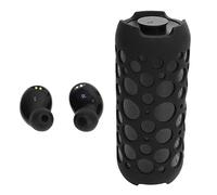 Chrees Altoparlante Bluetooth Portatile, Effetto Luce Dinamica RGB, Suono Surround a 360 Gradi con Auricolari Wireless, Ideale per Viaggi all'aperto.