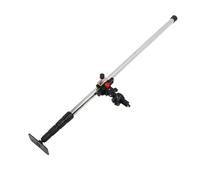 Chrees Asta Telescopica, Asta di Montaggio Girevole Antiscivolo in Acciaio Inossidabile con Piattaforma Multifunzionale di Regolazione Fine, per Strumenti di Livello di Linea Rotanti