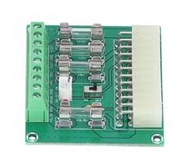 Chrees ATX - Scheda di controllo compatta per interfaccia a 24 pin 20 pin, interruttore a levetta semplice per accensione, per apparecchiature elettroniche, 1 scheda adattatore ATX