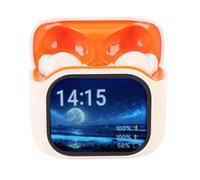 Chrees Auricolari Traduttore Linguistico, Auricolari Wireless Bluetooth 5.4 con Custodia di Ricarica Touchscreen con Cancellazione del Rumore ANC Traduzione in 140 Lingue, per (Beige)