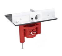 Chrees Base di sollevamento, fresatura superiore in lega di alluminio con manovella per la lavorazione del legno, morsetto stabile con regolazione in altezza di 46 mm per fresatura superiore