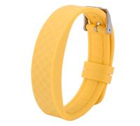 Chrees Bracciale Intelligente per la Salute, Avviso di Vibrazione, Contapassi, Tracker Ricaricabile Tramite USB per il Monitoraggio degli Sport del Sonno (Giallo)