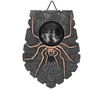 Chrees Campanello con Ragno Spaventoso con un Occhio, Mobile con Luce Verde e Campana Spettrale per Decorazioni per la Casa Stregata Dell'albero della Parete della Porta di Halloween