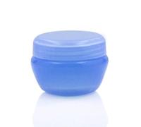 Chrees Contenitore vuoto per lozione, contenitore per crema viaggio, a prova di perdite, per il trucco, formato portatile per viaggiatori, in plastica, Bottiglia di funghi blu, 5 Gramm, casual
