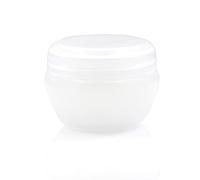 Chrees Contenitore vuoto per lozione, contenitore per crema viaggio, a prova di perdite, per il trucco, formato portatile per viaggiatori, in plastica, Bottiglia di funghi trasparente, 5 Gramm