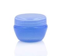 Chrees Contenitore vuoto per lozione, contenitore per crema viaggio, a prova di perdite, per il trucco, formato portatile per viaggiatori, in plastica, Bottiglia di funghi blu, 10g, casual