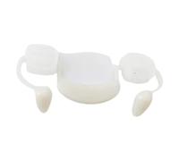 Chrees Denti di Halloween in Silicone di Plastica con Zanne da Vampiro Retrattili per Oggetti di Scena per Feste Cosplay