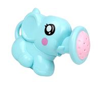 Chrees Design a forma di elefante, giocattolo per bambini e bambine, per l'irrigazione di sabbia all'aperto, ideale per il bagno e la vasca da bagno (blu)