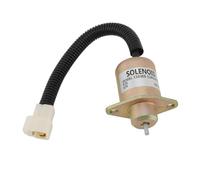 Chrees Elettrovalvola di spegnimento del carburante precisa da 12 V per generatore, senza interferenze, struttura in ferro efficiente per l'automazione industriale