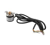 Chrees Encoder Industriale ABZ Riduttore Motore Trifase Leggero da 6 Mm DC5-24V Campo di Ingegneria (C38S6G5-400Z-G24N)