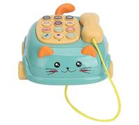 Chrees Giocattolo Telefonico Musicale per Bambini, Studia di Lingua Educativa Simulata Chiara di qualità del Suono Suono Giocattolo Telefonico