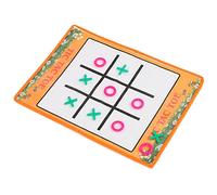 Chrees Gioco del Tris, Gioco da Tavolo Portatile, Morbido e Pieghevole per Bambini, con Tessuto Non Tessuto, Ideale per Interni, Esterni, Viaggi e Feste in famiglia.