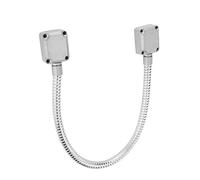 Chrees Grande manicotto di protezione per porte in acciaio inox, diametro interno 8 mm, testa in lega di zinco, protezione di montaggio a distanza per cavi di installazione