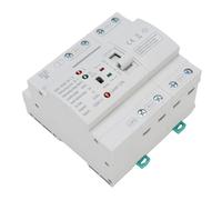 Chrees Interruttore di Trasferimento Automatico a Doppia Potenza 4P 80A per Alimentazione di Emergenza Domestica Sicurezza a Livello di Millisecondo a Commutazione Rapida per Proprietari di Box/Cover