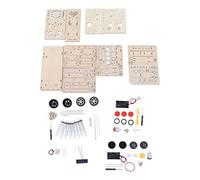 Chrees Kit di Puzzle in Legno 3D per Bambini, Gioca e Impara, Ottimo Materiale per Aereo, Elicottero, Escavatore, Auto da Corsa, Giocattolo