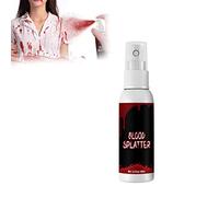 Chrees Kit per il Trucco Cosplay di Halloween con Cera per la Pelle, Sangue Finto, Gel, Cicatrice, Spruzzo D'acqua, Spugna per Zombie, Vampiro, Effetto, Ferite, (Set 3: Spray al plasma 60ml)
