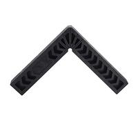 Chrees Localizzatore Ad Angolo Retto per la Lavorazione del Legno Righello in Plastica Resistente a Forma di L per Misurazioni Rapide