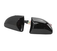 Chrees Luce di Posizione Laterale Luce Parafango Anteriore Indicatore Ripetitore Laterale Lampada Plug and Play Ambra 3000K Guscio in ABS Colore Fumo Sostituzione per Smart Fortwo