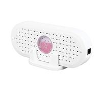 Chrees Mini Deumidificatore Elettrico Portatile Rinfresca Efficiente gli Armadi per Tutte le Condizioni Atmosferiche Perfetto per Piccoli Spazi ABS Bianco