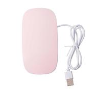 Chrees Mini lampada UV LED per unghie, a forma di topo, tascabile, asciugatura rapida, portatile, per manicure