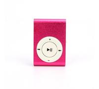 Chrees Mini lettore MP3, lettore multimediale di musica digitale portatile, MP3 USB2.0 3,5 Mm con supporto per morsetto/supporto, supporto per scheda di memoria per corsa, ciclismo, (g)
