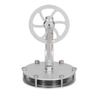 Chrees Modello di motore Stirling, design a bassa temperatura | Strumenti didattici, lega di alluminio, esperimenti fisici, lavori meccanici