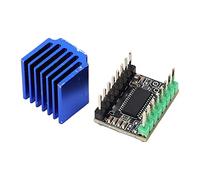 Chrees Modulo Driver Mini Passo-passo per Stampante 3D con Funzionamento Silenzioso, Corrente più Grande per un Funzionamento Sicuro, 256 Suddivisioni con Dissipatore di Calore, per Appassionati di