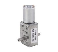 Chrees Motore a Vite Senza Fine Compatto Mini Turbina Autobloccante DC Motoriduttore a Vite Senza Fine per Ventilatore Elettrico DC24V (23 giri/min)