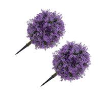 Chrees Piante da Esterno Topiaria di Cipresso Artificiale, Cespugli di Cedro Finto Realistici per la Decorazione del Portico Anteriore, Ideali per il Patio Dell'ufficio Domestico, 23,6 Pollici 2 Pezzi