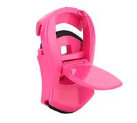 Chrees Pinza per ciglia, strumento portatile per il trucco degli occhi incantevoli in 3 colori per donne, ABS, 6,1 x 3,6 cm, rosa, verde, rosso rosa (diamante rosa)