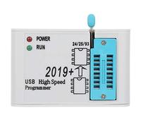 Chrees Programmatore SPI FLASH Interfaccia USB 2.0 Ad Alta velocità Supporta Oltre 25 Chip di Memoria Eeprom per il Backup e il Ripristino dei Dati Materiale Plastico Compatto