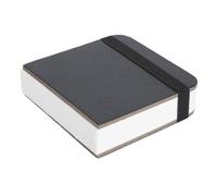 Chrees Quaderno per Schizzi Ad Acquerello da 30 Fogli, Piccolo Diario Portatile per Acquerelli in Carta Bianca da 300 g/m² con Design Piatto, per Schizzi, Pittura, Scarabocchi, (Nera)