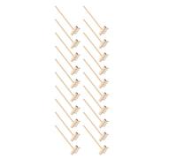Chrees Rastrello da Giardino Zen in Legno, Mini Rastrello per Sabbia a | Legno di Betulla, Set da 20 Pezzi, per Meditazione da Tavolo, Accessori per Casa delle Bambole, Decorazioni per la