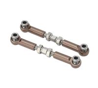 Chrees RC Servo Link Rod, braccio di frizione in lega di alluminio per aggiornamento auto RC, compatibile con MJX 14210 14209 16208 16209 16207 1/14 (colore ti)