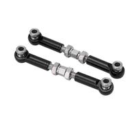 Chrees RC Servo Link Rod, braccio di frizione in lega di alluminio per aggiornamento auto RC, compatibile con MJX 14210 14209 16208 16209 16207 1/14 (nero)
