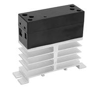 Chrees Relè a Stato Solido Efficiente Controller da a CA per Uso Domestico - Funzionamento Stabile per Apparecchiature di Interfaccia Computer, Materiale ABS