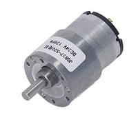 Chrees Robusto Motoriduttore DC24V con Encoder Hall Motore di Riduzione della velocità di Trasmissione Stabile per Progetti Fai-da-te