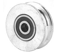 Chrees Ruota di cuscinetto, puleggia e disco di blocco, ad alta resistenza, per blocco (diametro di 56 mm)