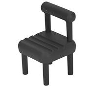 Chrees Sedia per Mobili per Casa delle Bambole in Miniatura 1:12, Mini Sedia da Pranzo Realistica con Dettagli Ricchi con Gambe Robuste, per la Decorazione della Casa delle Bambol (#1)