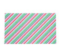 Chrees Tappetino per Cuscino per per Nail Art per Manicure con Bella Stampa Protegge la Scrivania Dalla Morbidezza per L'uso Domestico in Salone (01-Strisce diagonali colorate)