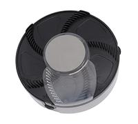 Chrees Trappola per Mosche Elettrica, Pigliamosche Staccabile Silenzioso Ricaricabile Tramite USB con Design Lavabile, per Ristorante Casa (Nera)