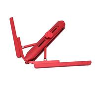 Chrees Troncatrice per Troncatrice Pieghevole Rossa in Alluminio, Duplicatore Angolare, Goniometro Impermeabile 180° per la Lavorazione del Legno