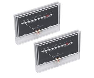 Chrees VU Meter Ad Alta Precisione Misuratore di Livello Preciso Fonometro Professionale con Retroilluminazione Regolabile e Scheda Driver per Studio di Registrazione