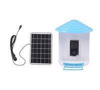 Chrees Waterpoof - Mini telecamera HD per mangiatoia per uccelli, 2 MP, per esterni, notturna, rilevamento del movimento, allarme push, batteria al litio integrata per avventure di osservazione degli