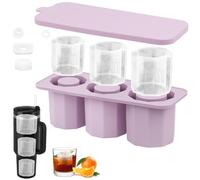 CHRI Stampo per cubetti di ghiaccio Stanley Cup, accessorio in silicone per Stanley Cup (misura grande per 30/40oz)