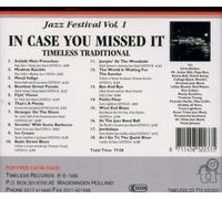 Various - Timeless Traditional Jazz Festival Vol.1