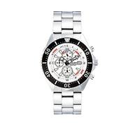 Chris Benz Depthmeter Chronograph 300m CB-C300-W-MB Cronografo uomo Batometro