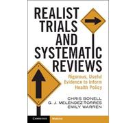 Chris Bonell G. J. Melendez-Torres Emi Realist Trials and Systemati (Tascabile)